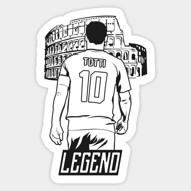 The Legend Of Rome Sticker by siddick49